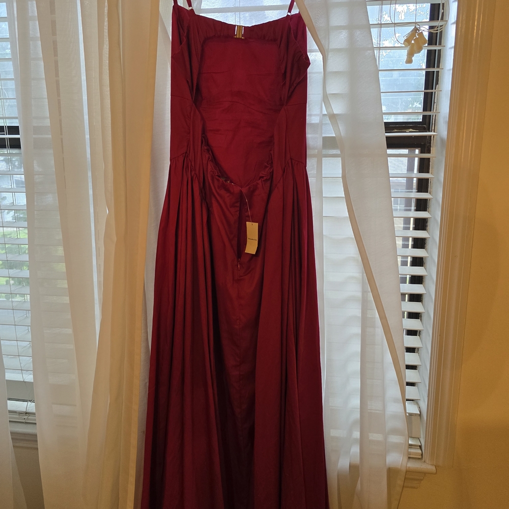 Elegant Red Evening Gown